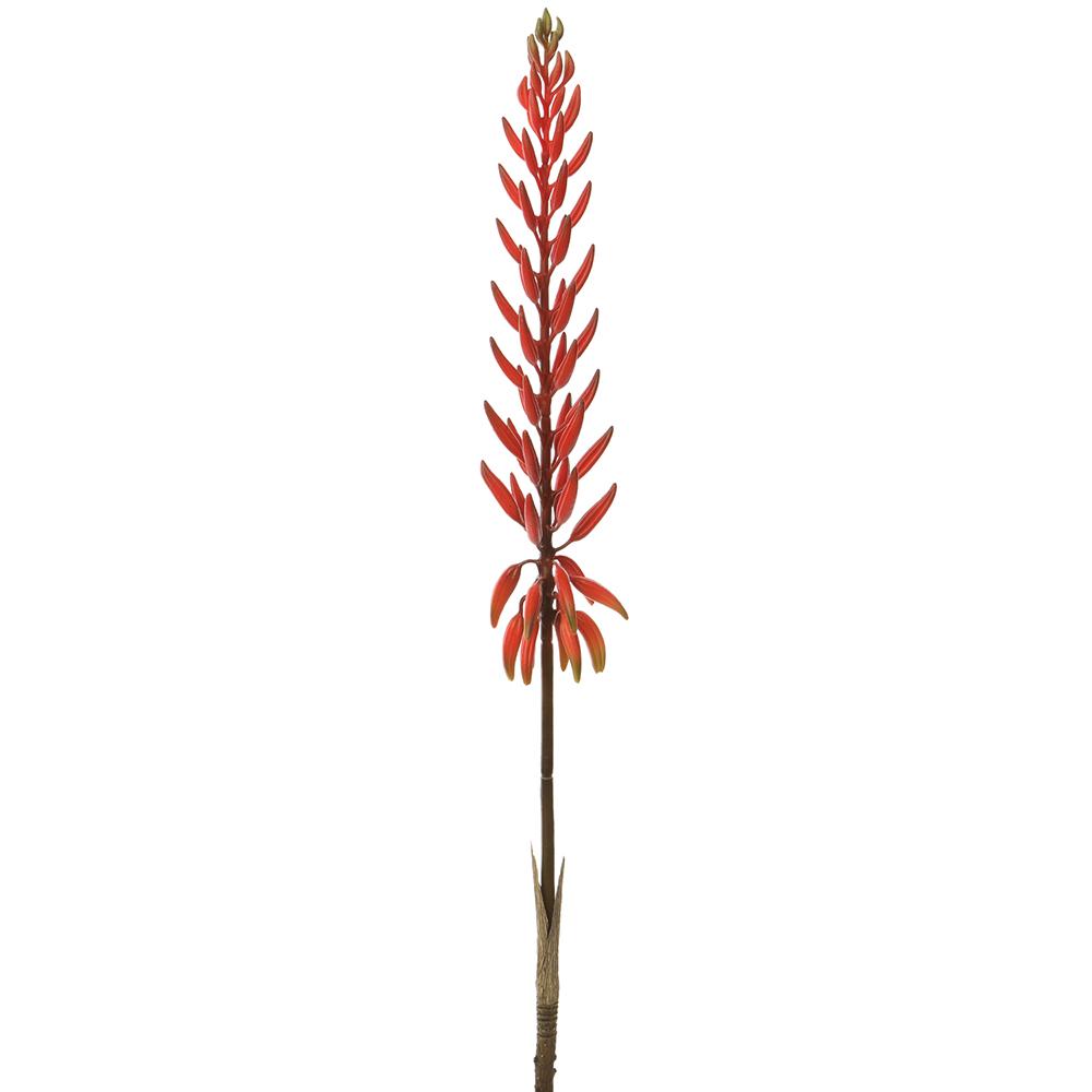 28" Agave Flower Spray Red (2 Stems Per Box) #FSA175-RE