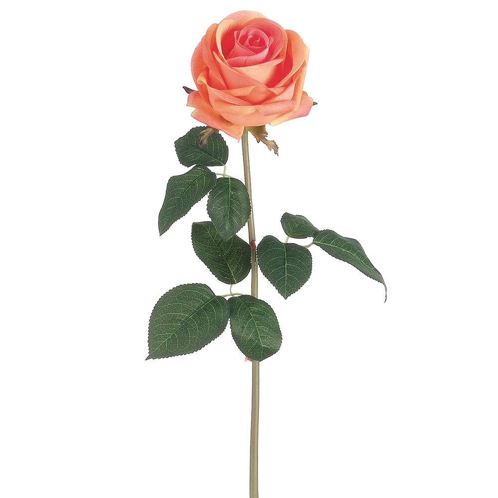 20" Real Touch Rose Spray Peach (2 Stems Per Box) #FSR421-PE