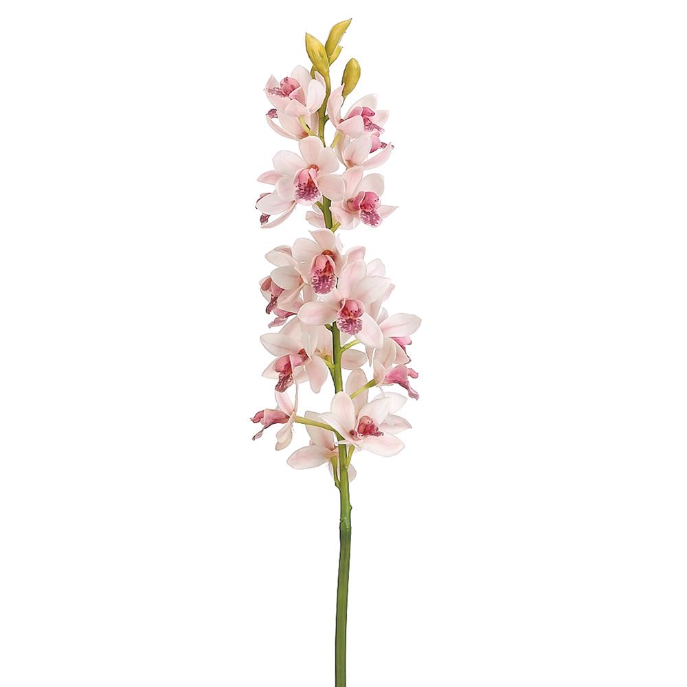 31" Cymbidium Orchid Spray Two Tone Pink (2 Stems Per Box) #HSO302-PK/TT