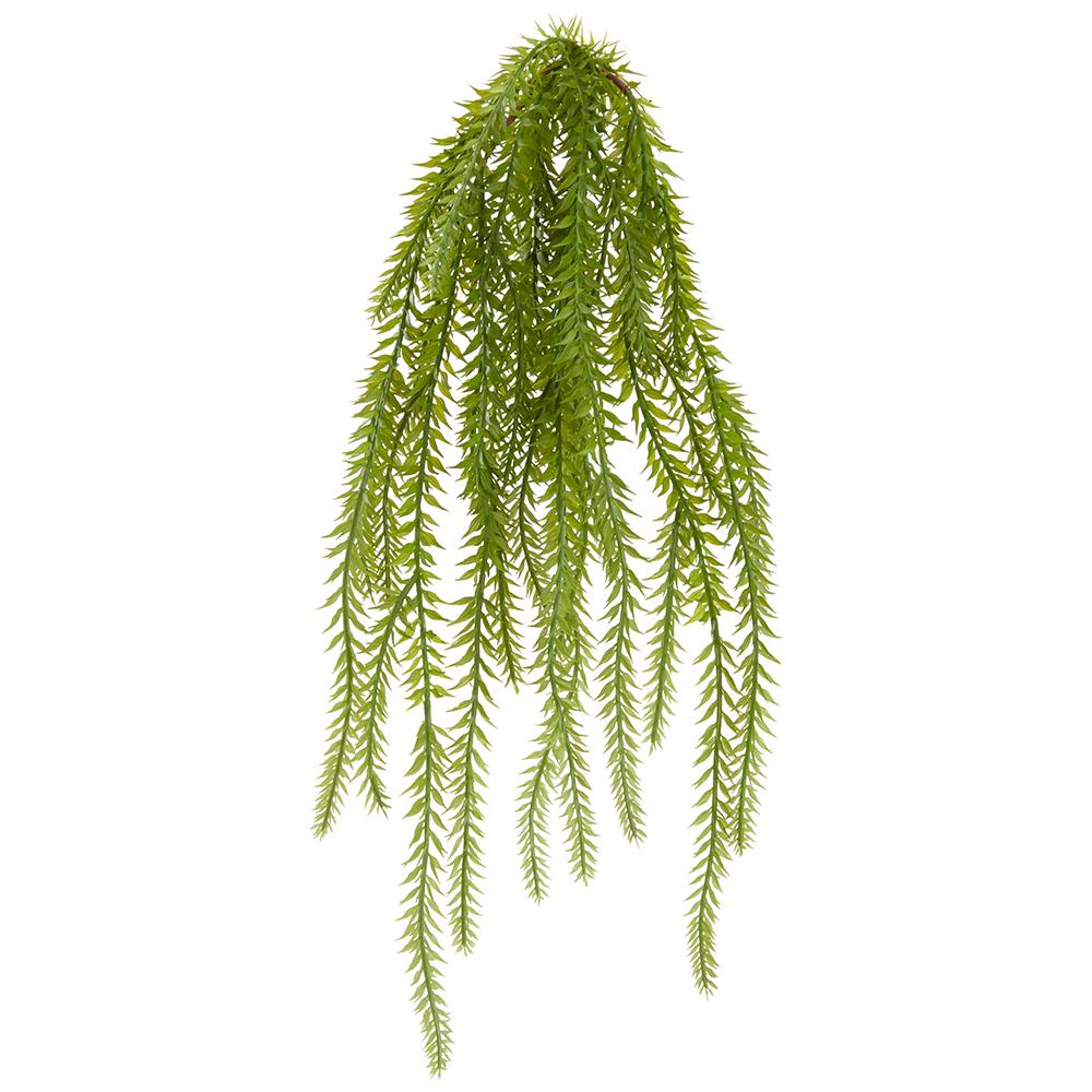 18" Club Moss Hanging Bush Green (12 Pieces Per Order) #PBM018-GR