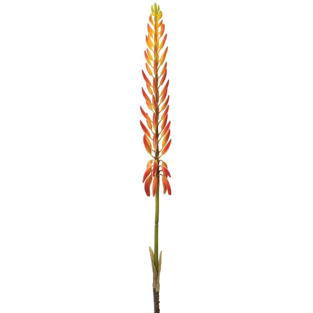 28" Agave Flower Spray  Two Tone Orange (2 Stems Per Box) #FSA175-OR/TT
