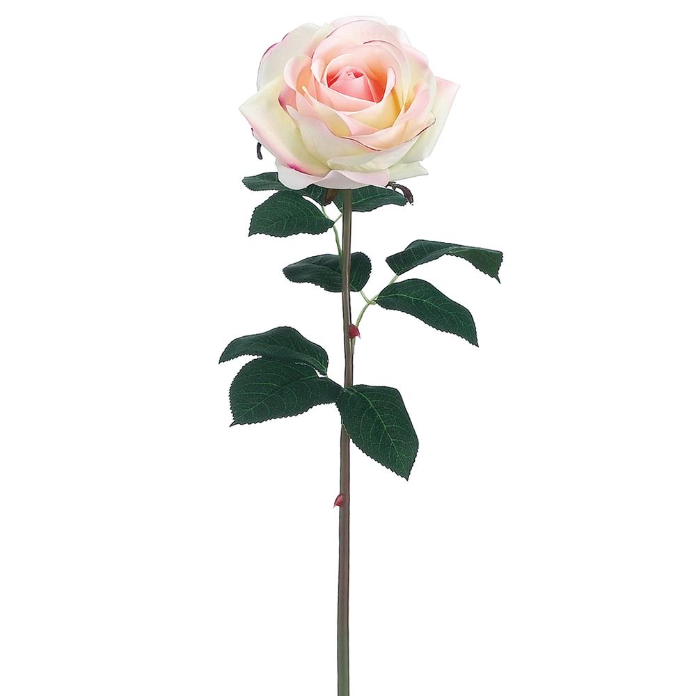 20" Real Touch Rose Spray  Cream Pink (2 Stems Per Box) #FSR421-CR/PK