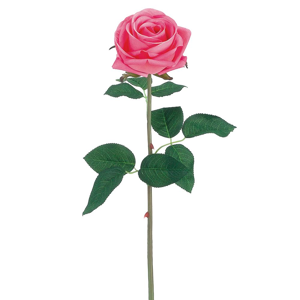 20" Real Touch Rose Spray  Salmon (2 Stems Per Box) #FSR421-SA