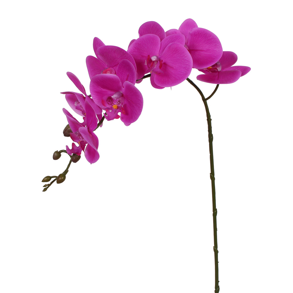Phalaenopsis Orchid Spray, purple, artificial flowers, silk flowers, home decor